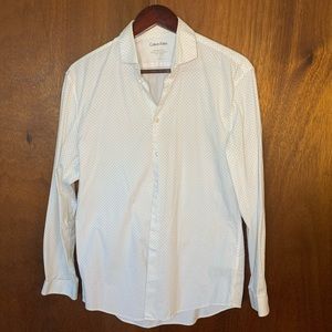 Calvin Klein Long Sleeve Dress Shirt - Slim Fit